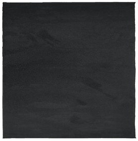 OVIEDO fekete rövid szálú szőnyeg 200 x 200 cm