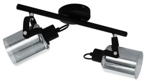 Eglo 99053 - Spotlámpa BERREGAS 2xE27/40W/230V