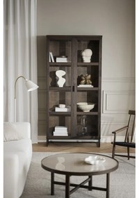 Barna tölgyfa tálalószekrény 95x195 cm Everett – Rowico