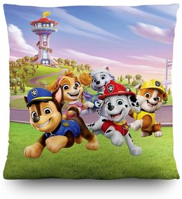 Gyerek párna Paw Patrol, 40 x 40 cm