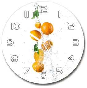 Egyedi üvegóra kerek Narancs és víz pl_zso_30_f_63072139
