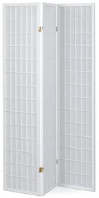 Fehér Tömörfa Paraván. EF-E803 WT