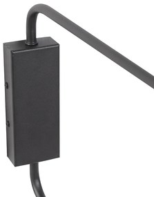 Okos fali lámpa fekete 2-lámpás állítható Wi-Fi A60 - Lune