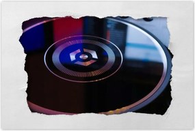 Poszterek 60x40 Közelkép lemezjátszóhoz Dj
