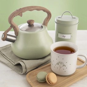 Orion Greenish fémdoboz, átmérő 13 cm, 13 cm átmérőjű