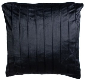 Stripe fekete díszpárna, 45 x 45 cm - JAHU collections
