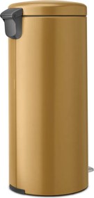 Aranyszínű acél pedálos szemetes 30 l NewIcon – Brabantia