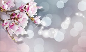 Fotótapéta Magnolia Bokeh Szikra Pasztell vinil 254x184 +ragasztó