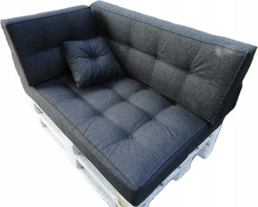 Párnák egy Palettára kpl 3db Fekete