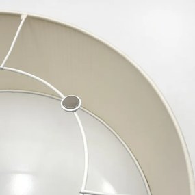 Brilagi - SIRIJA MODERN mennyezeti lámpatest 2xE27/60W/230V, átmérő 35 cm, krémszínű