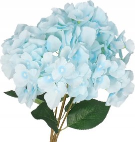 Művirág Növény Csokor Hortenzia Élő 44CM