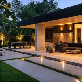 Kültéri fali lámpa QUERK 2xGU10/35W/230V IP54 15 cm fekete