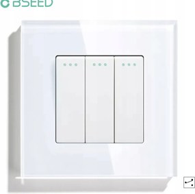 Fénykapcsoló 3K Tripla Üveg Billentyűs