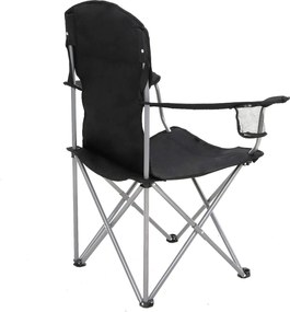 Összecsukható kempingszék 2 darabos szett, pohártartóval