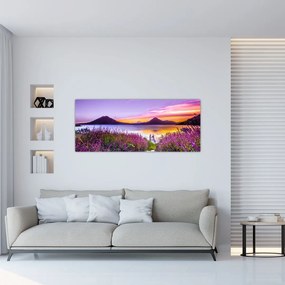 Tó képe (120x50 cm)