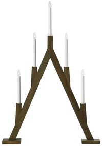 Sötétbarna karácsonyi fénydekoráció Bjurfors – Markslöjd