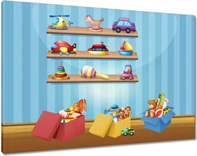 Képek 100x70 Játékok a gyerekszobába