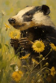 Poszter 61x90,5cm Rét a borz szemében