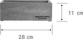 STANDARD SUPPLY mangófa doboz 28 x 11cm