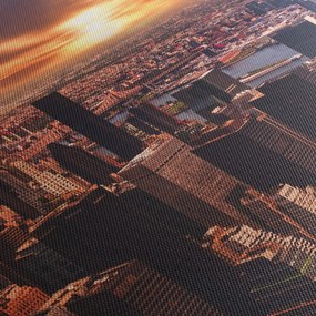 Kép - kilátás a metropoliszra (120x50 cm)