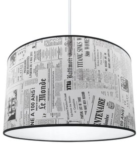 Csillár 1xE27/60W/230V újságok