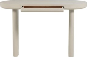 Bézs konzolasztal 50x120 cm Mael – WOOOD