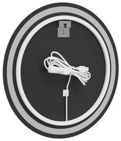 kerek LED-es fürdőszobai tükör 60 cm