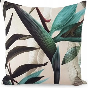 Dekorációs Párnahuzat 40x40 Virágok Puha Szép