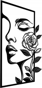 Áttört Kép Nő Konyhába Nappaliba Szoba Fali Dekoráció 3D Panel