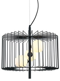 ITALUX MDM-3937-3-BK DAREN Modern Függesztett Lámpa Fehér, Fekete G9 IP20