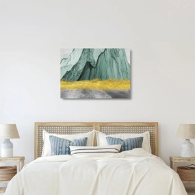 Üveg kép - Smaragdhegység N⁰3 (70x50 cm)