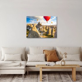 Kép - Hőlégballonok (70x50 cm)