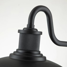 Kichler loft skandináv vintage kültéri fali lámpa allenbury fekete elsklallenbury2mbkt IP44