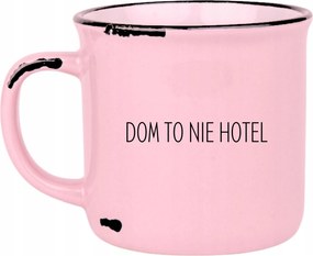 Bögre Rózsaszín Retro Ajándék Vicces Nap Anya Otthon Nem Szálloda