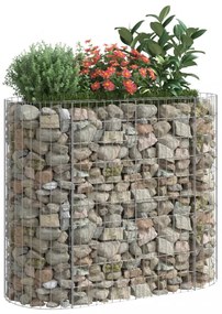 horganyzott vas gabion magaságyás 120x50x100 cm