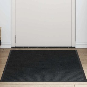 lábtörlő fekete 90x150 cm