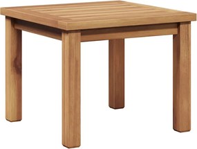 vidaXL Dohányzóasztal Barna 45 x 45 x 36 cm Tömör Teakfa
