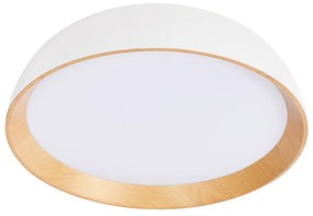 Fehér-natúr színű LED mennyezeti lámpa ø 40 cm Calabria – Candellux Lighting