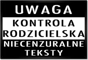 Poszterek keretben 60x40 Szülői felügyelet