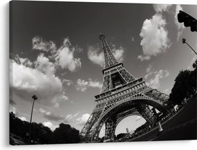 Kép - Eiffel-torony Párizsban (70x50 cm)