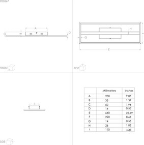 Eglo CALAGRANO-Z 900567 Süllyesztett mennyezeti lámpa 1x21W/LED 3000-6500K 2600LM IP20