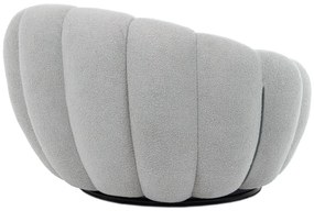 Forgószék Bouclé GREY2, szürke