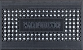 Lábtörlő Gumi Kültéri Bejárati Ajtó Elé Nagy Szőnyeg 45x75cm Welcome