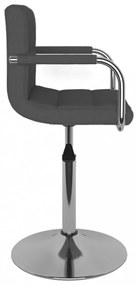 sötétszürke szövet étkezőszék