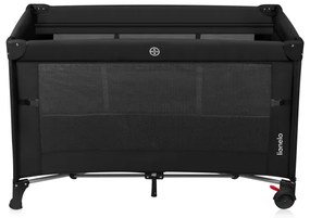 Lionelo - Utazó kiságy 3 az 1-ben ELLEN Fekete karbon