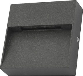 DAR LIGHTING YUK2139 YUKON Modern Kültéri Fali Lámpa Szürke LED IP65