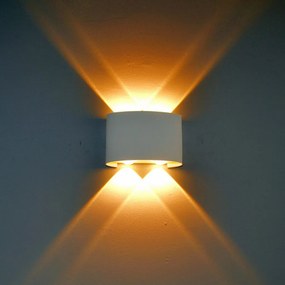 ITALUX OWL-6650-2-WH-3K ORTELO Modern Kültéri Fali Lámpa Fehér LED IP54