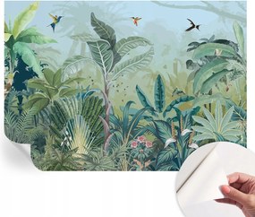 Öntapadós tapéta 3D fali furnér Trópusi természet 312x219 cm