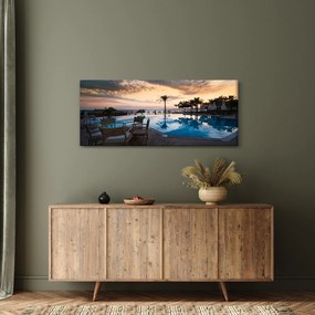 Kép - Üdülőhely a tengerparton (120x50 cm)