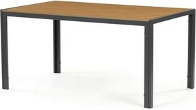Autronic kerti íróasztal 89.5x150 cm barna fém AZT-S1215 OAK